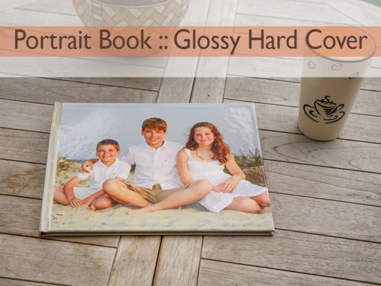 Portrait Book: Glossy Hard Cover