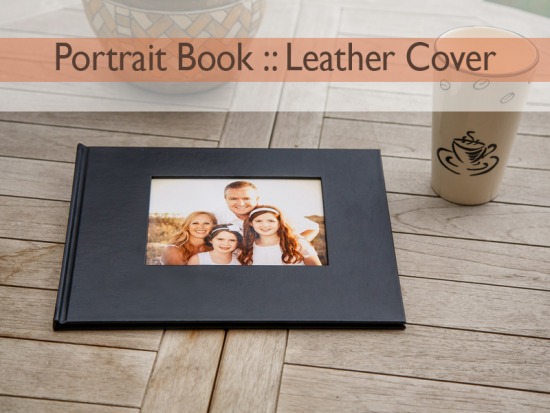 Portrait Book: Leather Cover
